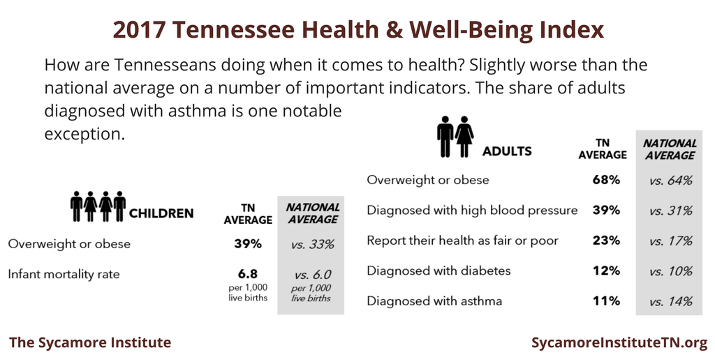 2017 Tennessee Health & Well-Being Index - How Are Tennesseans Doing