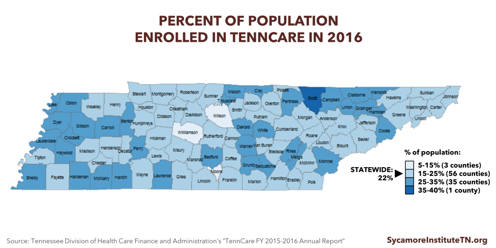 TennCare by County