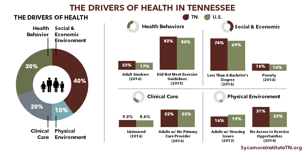 The Drivers of Health in Tennessee