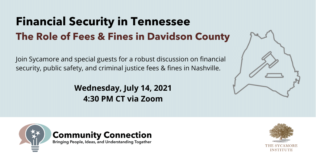 Financial Security Series - Davidson County Fees & Fines
